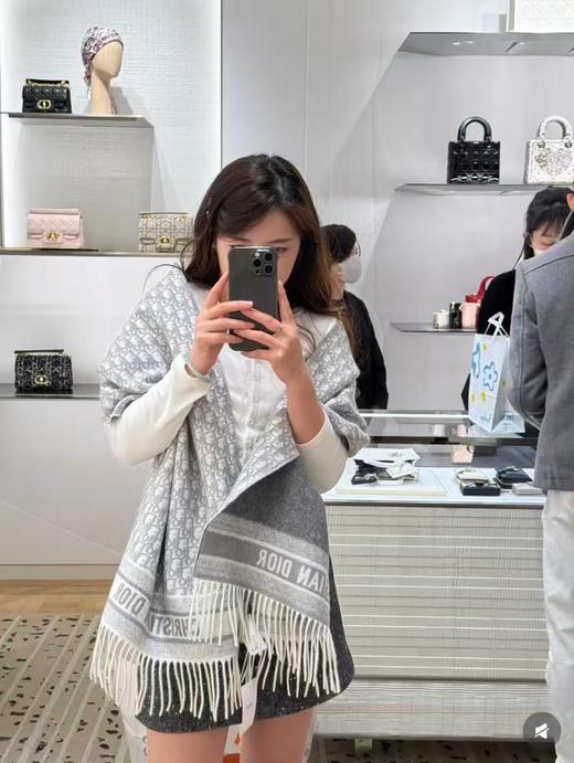 迪奥 霍思燕同款披肩围巾两用（ZT*DSX） 商品图5