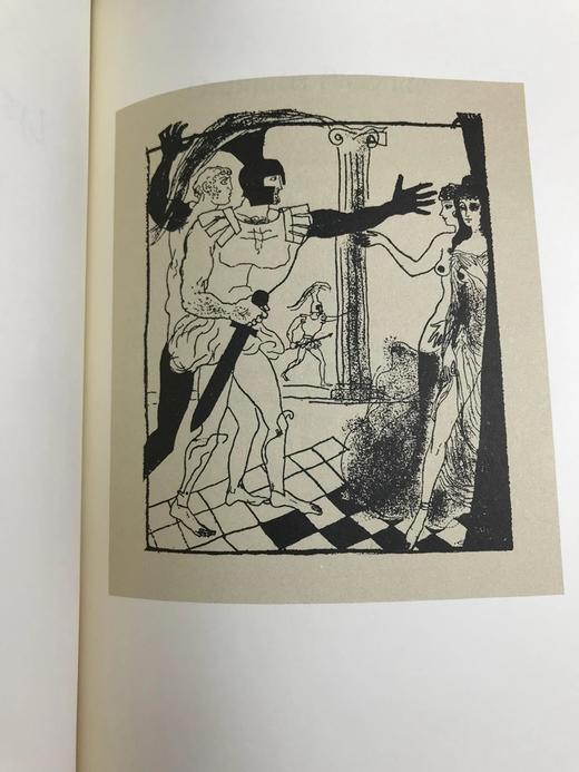 限量版！阿里斯托芬《阿里斯托芬五部喜剧》 配插图 富兰克林图书馆豪华皮装本 商品图6