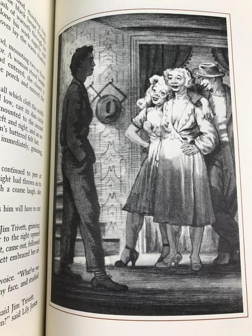 限量版！托马斯・沃尔夫《天使，望故乡》 配插图 富兰克林图书馆豪华皮装本 商品图7