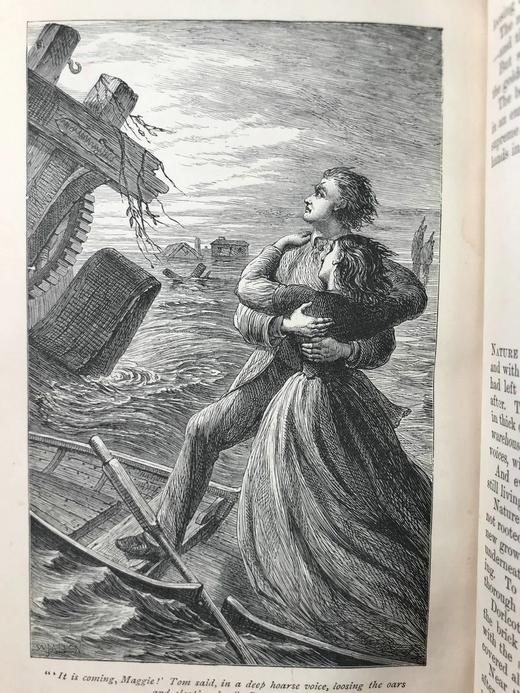 工坊特装本！约19世纪后期 乔治·艾略特作品集（全8卷） 配插图 全真皮精装36开 商品图11