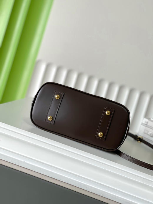 秋冬特惠💰800 原单LV N40606 尺寸：23.5×17.5×11.5cm ALMA BB 啡格贝壳包 变码芯片 商品图3