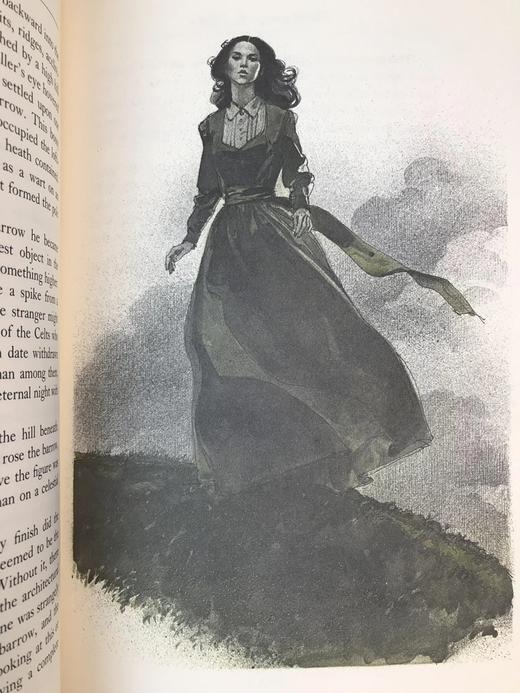 限量版！含藏书票托马斯・哈代《还乡》 配插图 富兰克林图书馆豪华皮装本 商品图12