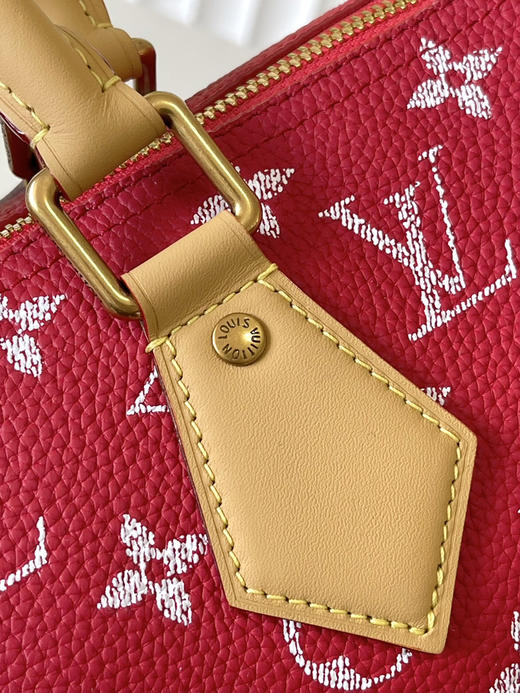 秋冬特惠💰1150 原单LV M14067红 尺寸：30×21×17cm SPEEDY P9 全皮枕头包 变码芯片 商品图5