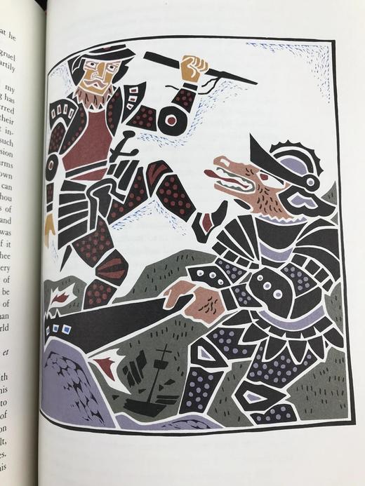 限量版！弗朗索瓦・拉伯雷《巨人传》 配插图 富兰克林图书馆豪华皮装本 商品图10