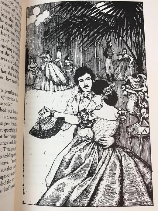 限量版！居斯塔夫・福楼拜《包法利夫人》 配插图 富兰克林图书馆豪华皮装本 商品图5