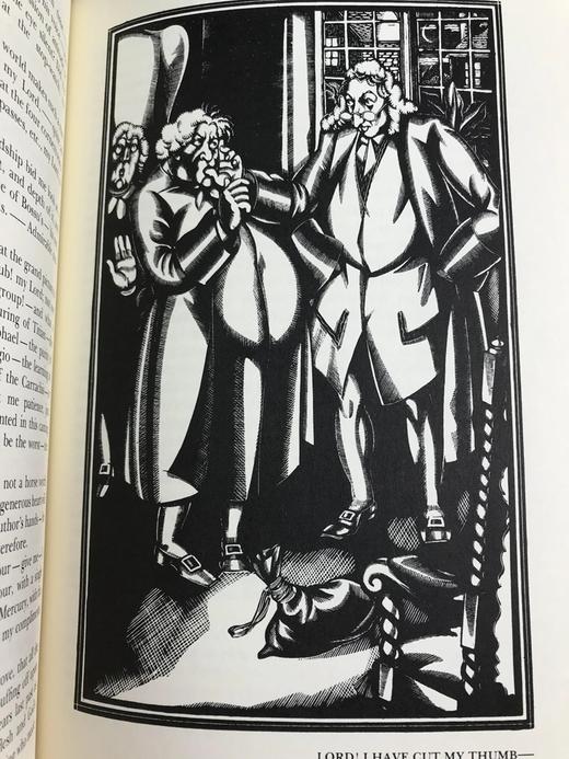 限量版！含藏书票 劳伦斯・斯特恩《项狄传》 配插图 富兰克林图书馆豪华皮装本 商品图8