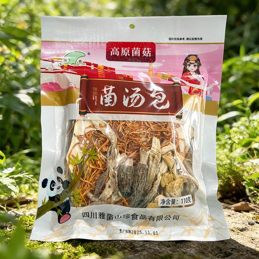 菌菇汤料包煲汤料炖汤炖鸡汤补品材料月子乌鸡鸽子云南七彩菌汤包 商品图5