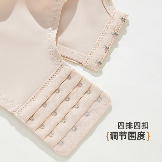 雅黛俪大胸显小显瘦女士内衣轻薄透气性感蕾丝网纱提拉收副乳文胸罩 商品图9