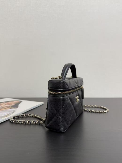 香奈儿 25k火爆系列𝖫𝖯饭盒链条包 大菱格 牛皮（LZ） 商品图3