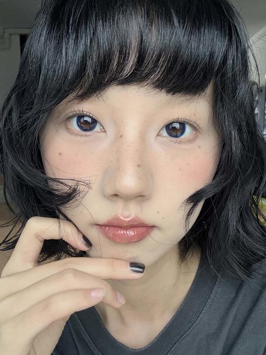 Tom doll 日抛 十片装 蓝丝绒 直径14.2mm着色13.4mm 商品图4