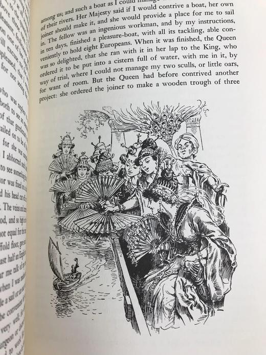 限量版！乔纳森・斯威夫特《格列佛游记》 配插图 富兰克林图书馆豪华皮装本 商品图9