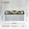 黄白温馨双层祭坛花 商品缩略图0