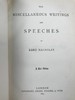 工坊特装本！1873年 麦考莱勋爵杂文与演讲集 全真皮精装36开 商品缩略图3