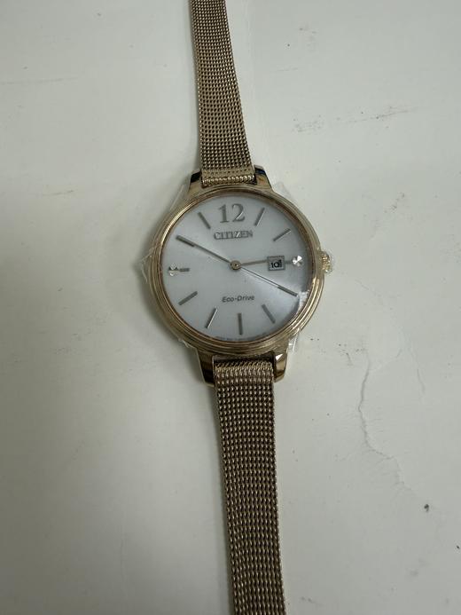 VIP-EW2447-89A 西铁城Citizen 西铁城光动能手表时尚优雅休闲钢带手表女表EW2449-83A 商品图4