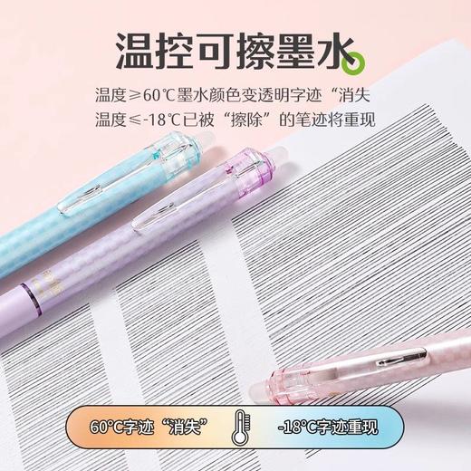 日本PILOT百乐可擦笔23EF格纹系列frixion小学生专用热可擦 商品图1