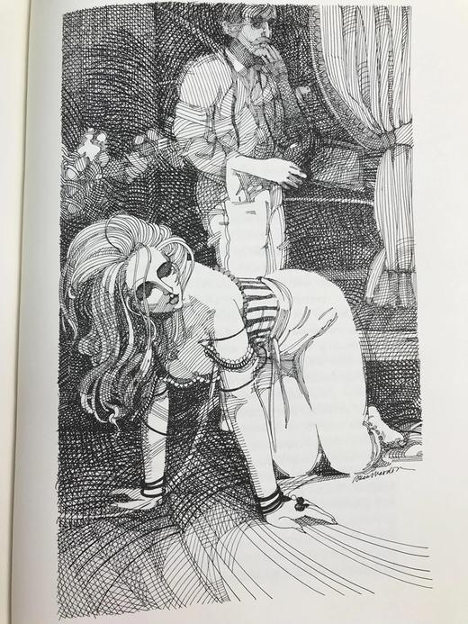 限量版！埃米尔・左拉《娜娜》 配插图 富兰克林图书馆豪华皮装本 商品图4