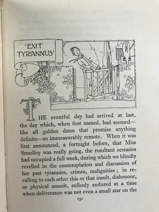 1921年 格雷厄姆回忆录故事集《黄金时代》 洛伊丝·伦斯基4幅彩色手工贴图 漆布精装32开 商品图11