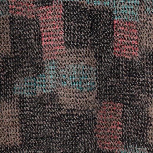 26WY09SDSA秋冬新款痞帅男装潮牌复古不规则色块绒毛V领卫衣百搭宽松 商品图3