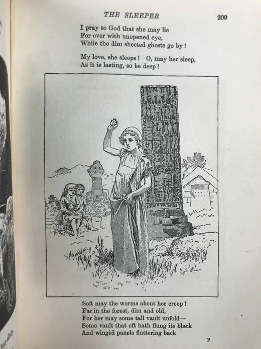 1918年 安德鲁·朗格《蓝色诗集》 配大量插图 漆布精装32开 商品图9