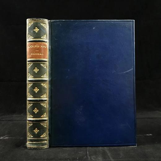 1895年 哈索尔《路易十四与法国君主制的鼎盛时期》 35幅插图 全真皮精装32开 商品图0