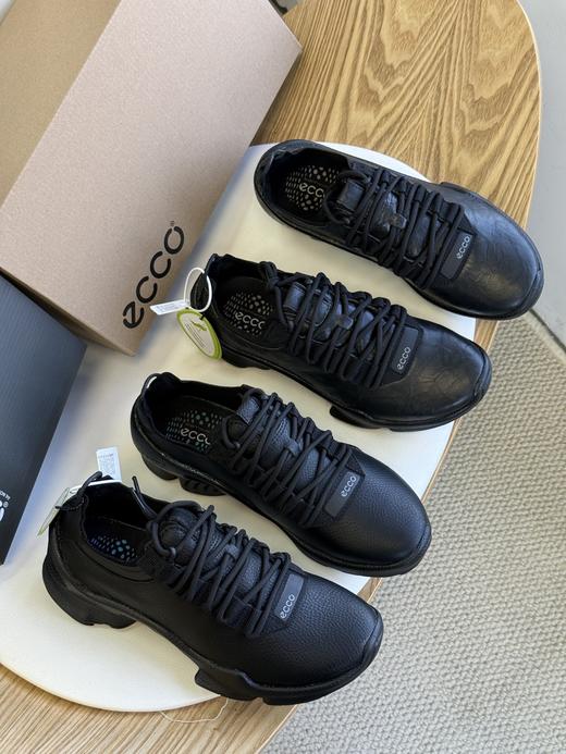 ECCO爱步运动男鞋25周年新款百搭轻盈舒适黑色跑步鞋健步 商品图0