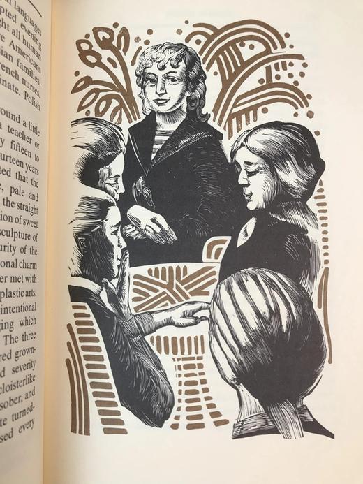 限量版！含藏书票 托马斯・曼《托马斯・曼：五个故事》 配插图 富兰克林图书馆豪华皮装本 商品图7