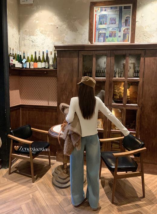 <曾小咸推荐>现货秒杀 ！微信超特价！蝴蝶结绑带加绒打底衫 日常129.99 立减60 秒杀69.99 毛毛外套  秒杀199.99！！ 商品图8