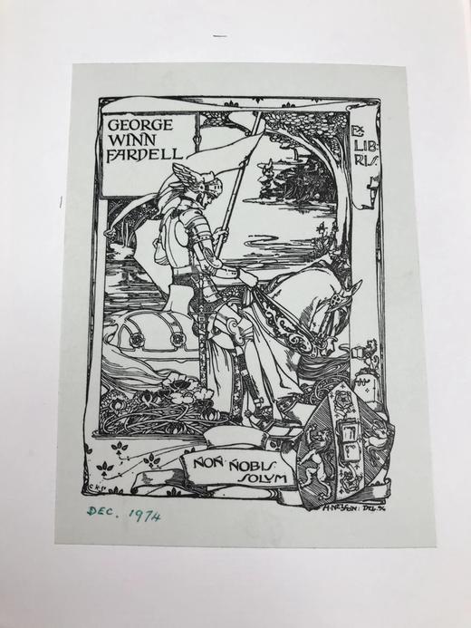 限量版！含藏书票 赫尔曼・梅尔维尔《白鲸》 配插图 富兰克林图书馆豪华皮装本 商品图2