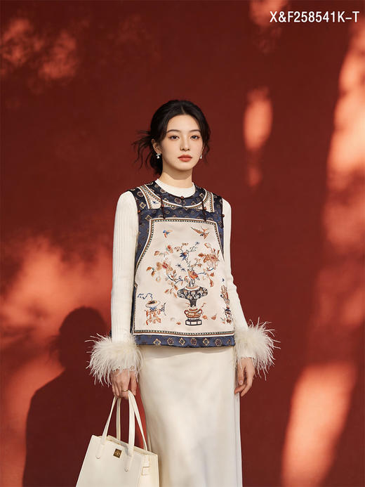 X&F258541K-T马甲 商品图1