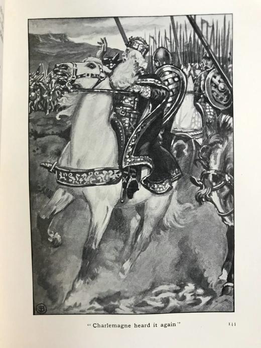 1912年 不列颠民族英雄神话与传说 64幅全页插图 漆布精装32开 商品图11