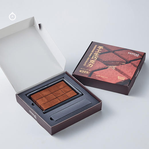  企鹅市集|Kessho珂珂琥生巧100g 浓郁可可/清香柚子可选 匠心手作生巧礼盒 商品图1