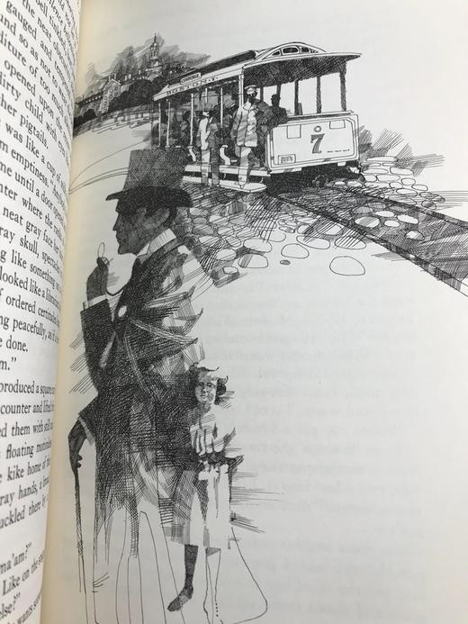 限量版！含藏书票 威廉・福克纳《喧哗与骚动》 配插图 富兰克林图书馆豪华皮装本 商品图13