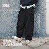 森马休闲裤男春季防泼水气球廓形工装裤2026新款宽松阔腿松紧腰裤 商品缩略图1