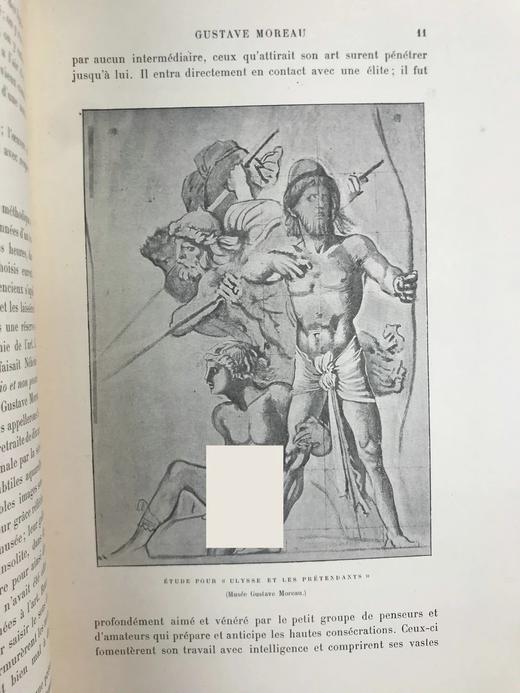 【法语】限量510册！1900年 古斯塔夫·莫罗画集 漆布精装16开 商品图4