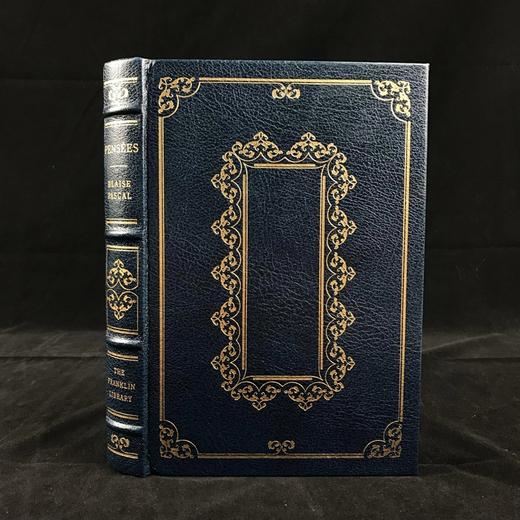 限量版！布莱兹・帕斯卡尔《思想录》 富兰克林图书馆豪华皮装本 商品图0