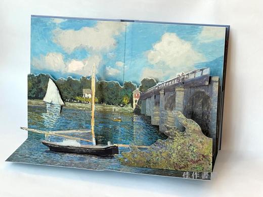 Monet: The Pop-Up Book / 莫奈立体书 商品图4