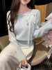 张心子【甜美主义】蝴蝶结丝带毛衣设计感小众上衣 U2601013 商品缩略图11