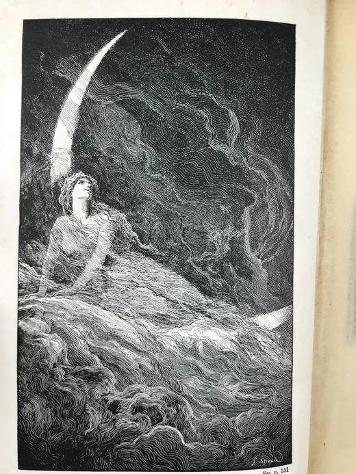 1918年 安德鲁·朗格《蓝色诗集》 配大量插图 漆布精装32开 商品图2