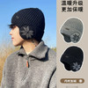 【护耳设计锁温保暖❗️细腻封顶不易脱线】冬季加厚护耳帽针织毛线加绒防寒保暖包头男女士百搭骑车防冻帽。jb 商品缩略图0