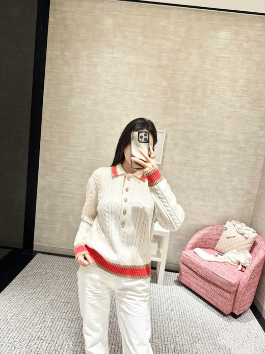 香奈儿 早春新款学院风针织衫(TM) 商品图3
