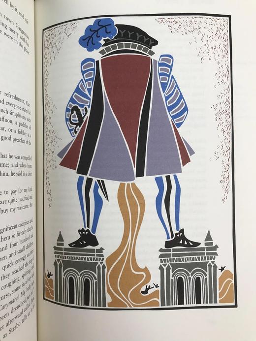 限量版！弗朗索瓦・拉伯雷《巨人传》 配插图 富兰克林图书馆豪华皮装本 商品图10