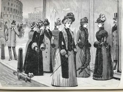 1889年 女孩杂志 数百幅精美插图 漆布精装16开 商品图12