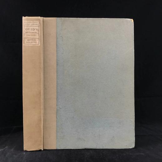 限量版有编号！1904年 奥维德《变形记》 布脊精装大16开手工纸毛边装帧 商品图0
