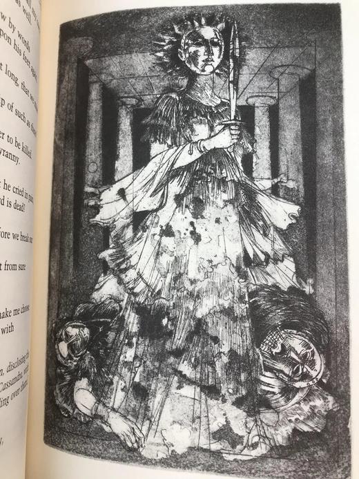 限量版！埃斯库罗斯《俄瑞斯忒亚》配插图 富兰克林图书馆豪华皮装本 商品图9