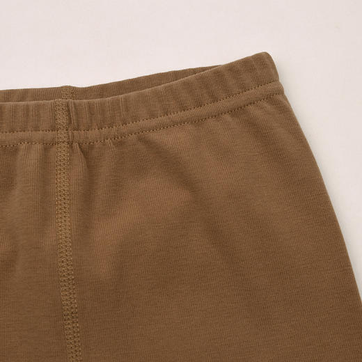 棉果果春季新品女童路路加棕色卡通可爱打底裤M122206226131 商品图1