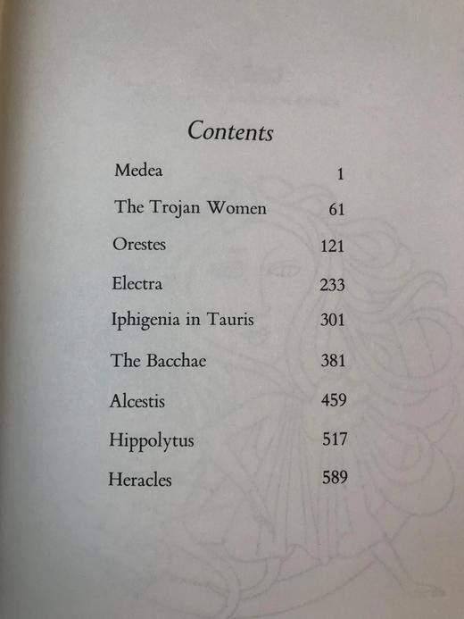 限量版！欧里庇得斯《欧里庇得斯：九部剧作》 配插图 富兰克林图书馆豪华皮装本 商品图4