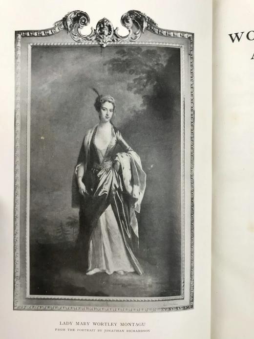 工坊特装本！1907年 蒙塔古夫人与她的时代 24幅插图 真皮精装32开 商品图3