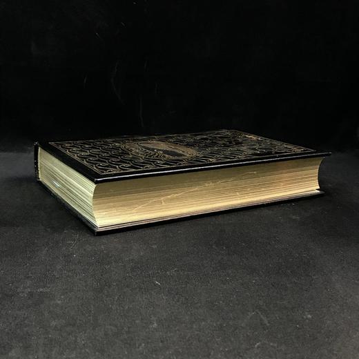 赫尔曼・梅尔维尔《白鲸记》配多幅精美彩色插图 豪华皮装 商品图1