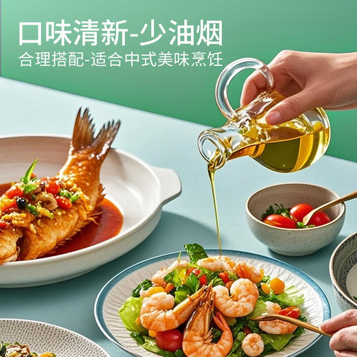 仟佰粮臻萃和美-山茶橄榄食用调和油500ml*2双支礼盒 商品图5