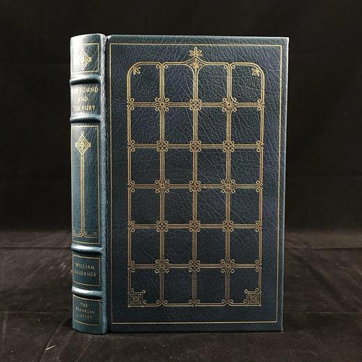 限量版！含藏书票 威廉・福克纳《喧哗与骚动》 配插图 富兰克林图书馆豪华皮装本 商品图0